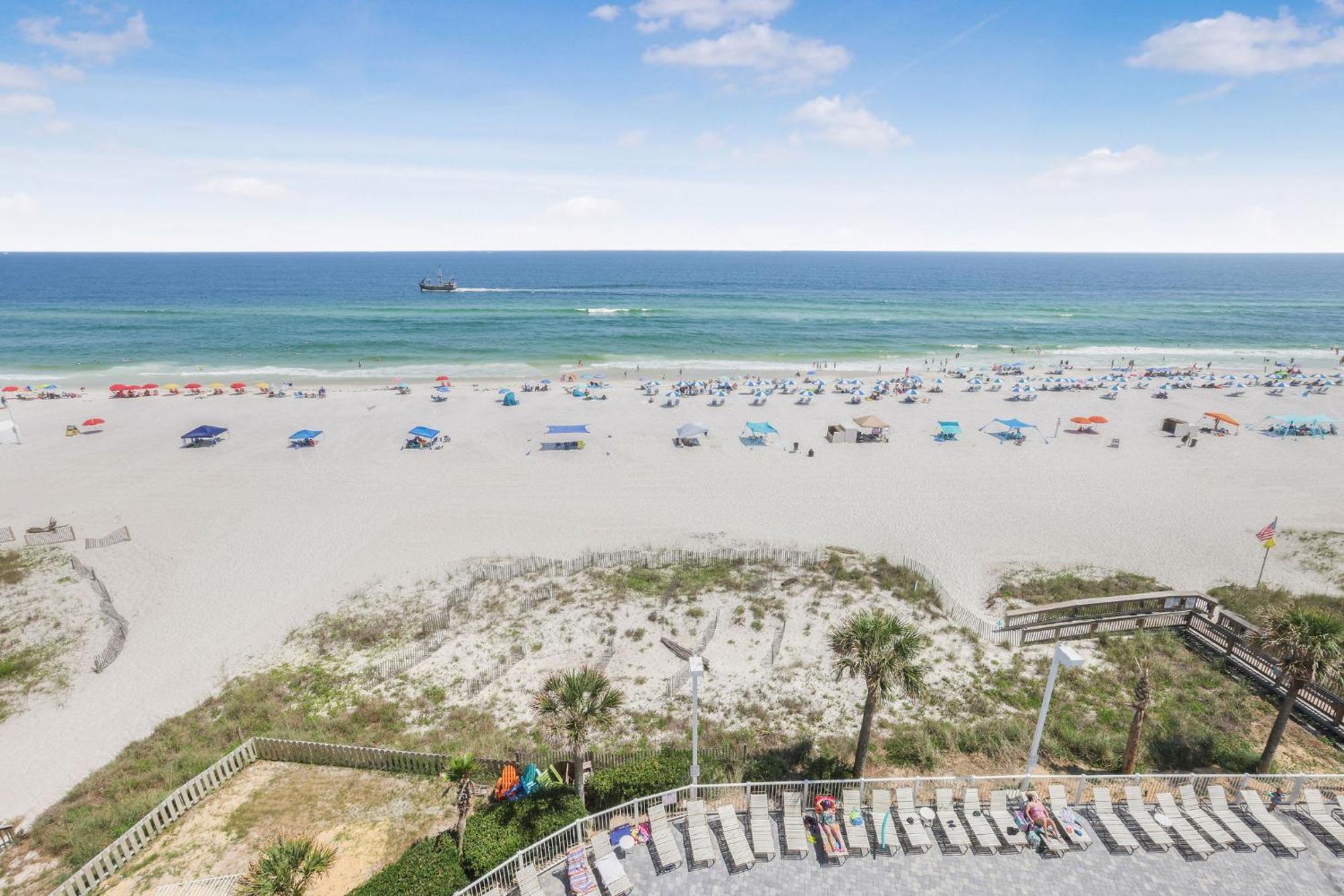 Tradewinds 602- Beachfront Heated Indoor Pool Orange Beach Eksteriør billede