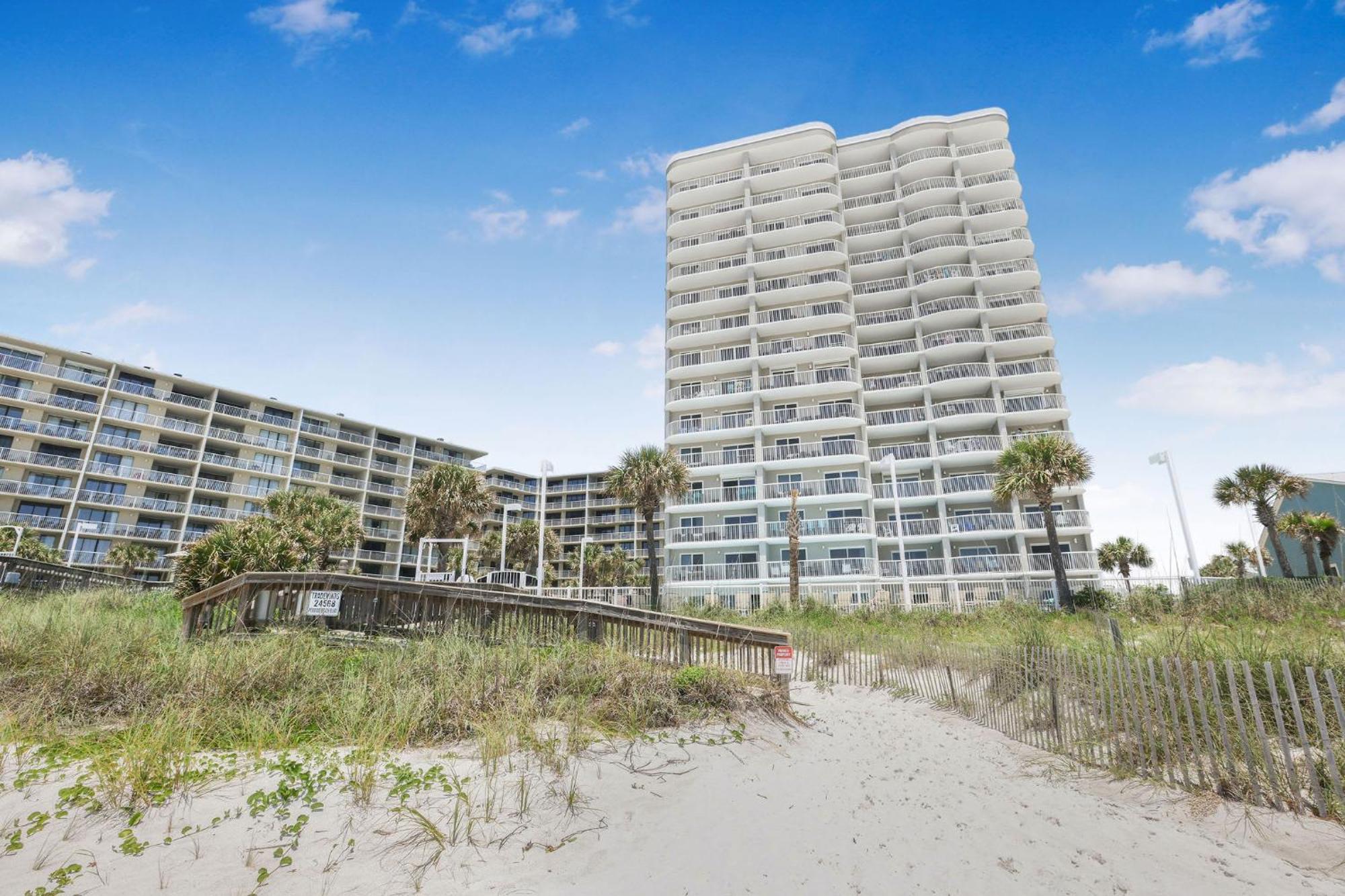 Tradewinds 602- Beachfront Heated Indoor Pool Orange Beach Eksteriør billede