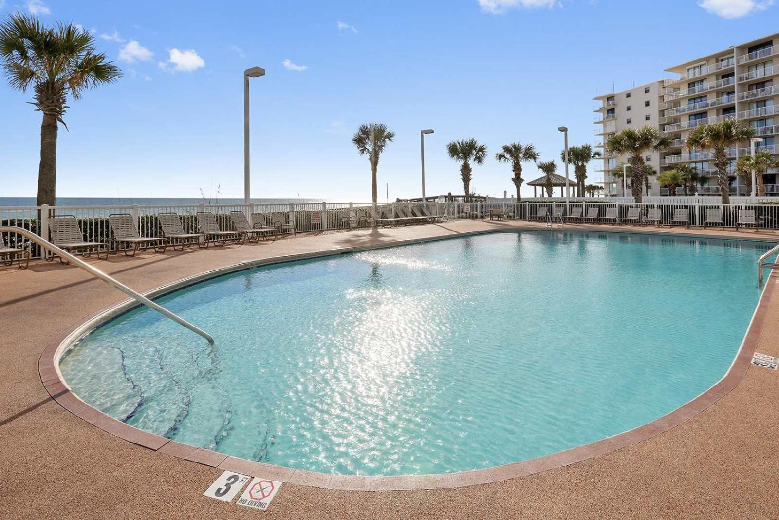 Tradewinds 602- Beachfront Heated Indoor Pool Orange Beach Eksteriør billede